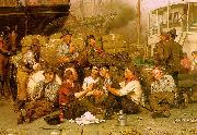 John George Brown The Longshoremen's Noon china oil painting reproduction